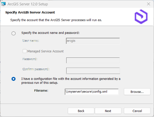 Import a server configuration file. Import a server configuration file.